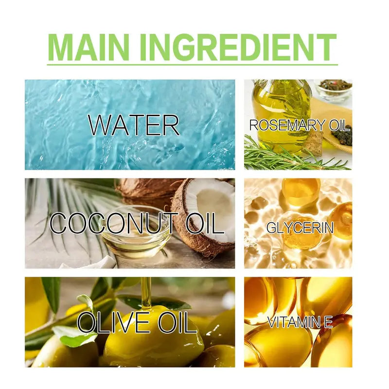 EELHOE Aceite Esencial de Romero para el Cuidado del Cabello – Crecimiento y Reparación 🌿