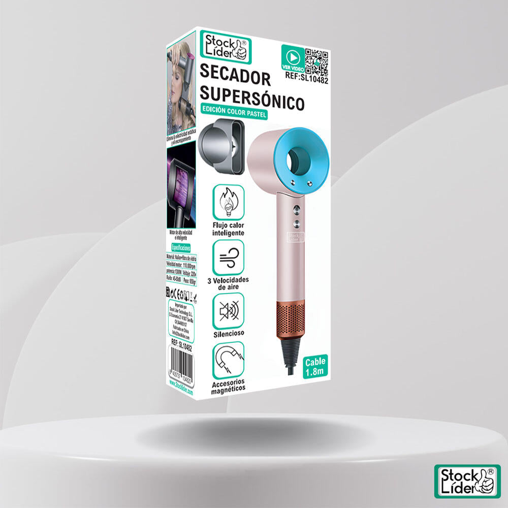 Secador Supersónico Pastel Pro Veloce